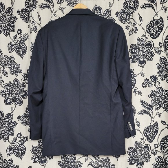 Lauren Ralph Lauren 100% wool black blazer Size 39L - Picture 9 of 12